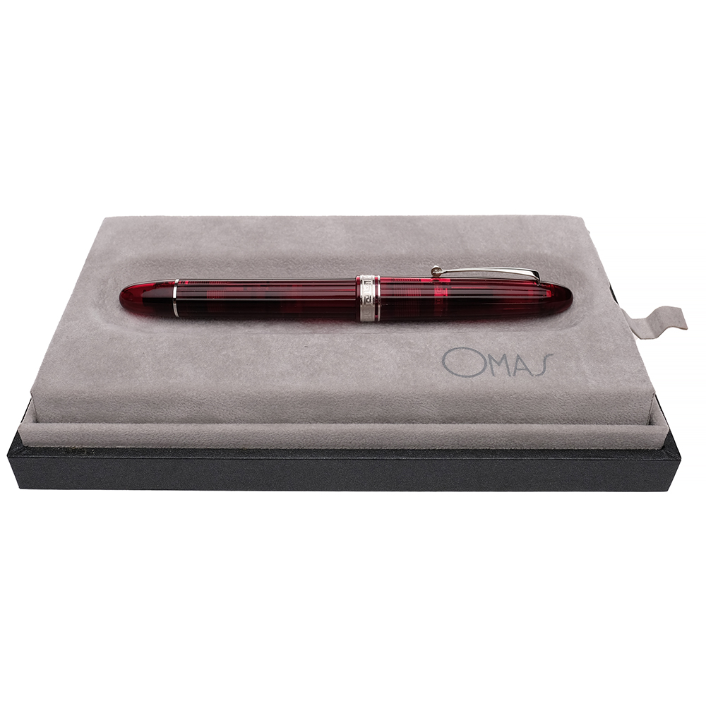 Omas Ogiva Cocktail Burgundy Fountain Pen Pre-owned - Vulpen